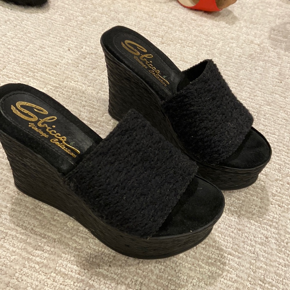 Size 6 sbicca platform sandals. Gently worn.